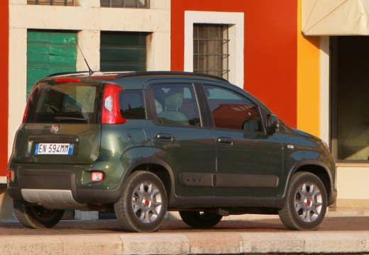 Fiat Panda 0.9 Twinair Start&Stopp (2012-2012) Heck + rechts