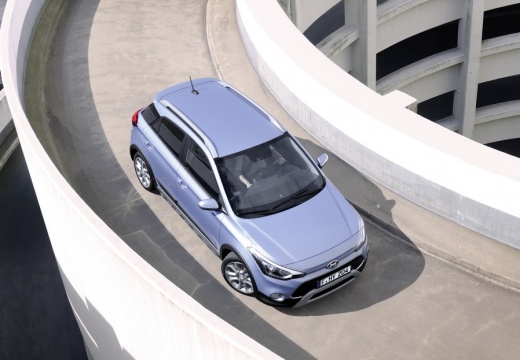 Hyundai i20 blue 1.0 Active (seit 2016) Aufsicht Front
