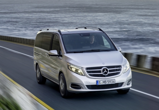 Mercedes-Benz V 200 CDI lang (2014-2015) Front + rechts