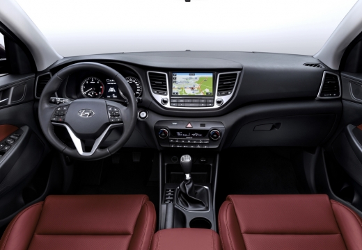 Hyundai Tucson 1.6 Turbo 4WD (seit 2015) Armaturenbrett