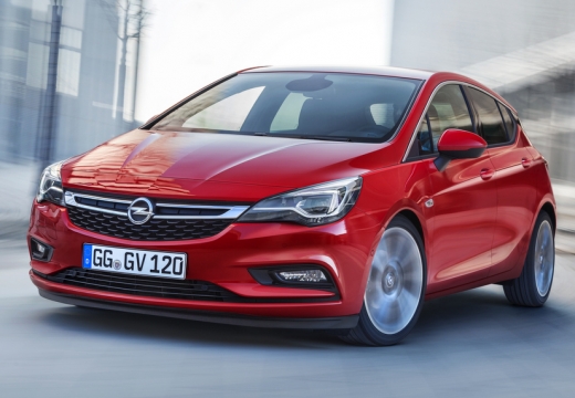 Opel Astra 1.4 Turbo Start/Stop Automatik (seit 2015) Front + links