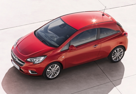 Opel Corsa 1.2 (seit 2014) Aufsicht Front