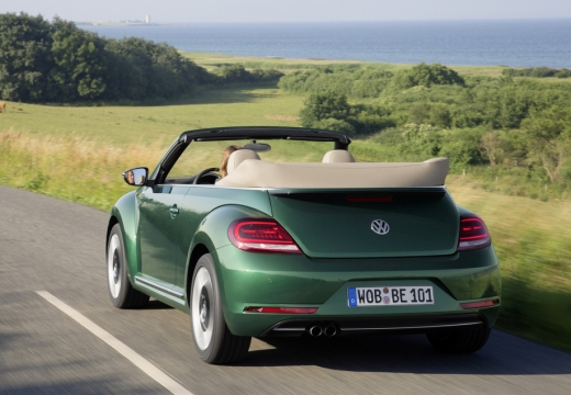 VW The Beetle Cabriolet 1.2 TSI BlueMotion Technology (seit 2016) Heck + links