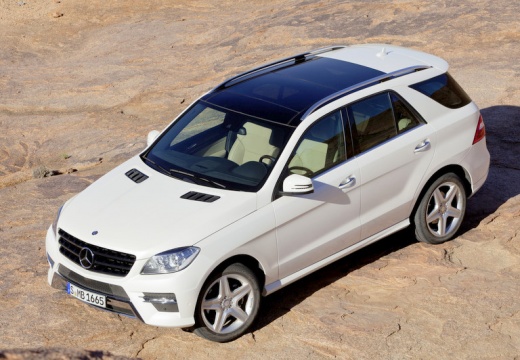 Mercedes-Benz ML 350 4MATIC BlueEFFICIENCY 7G-TRONIC (2011-2014) Front + links