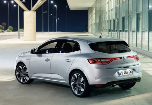 Renault Megane ENERGY TCe 100 (seit 2015) Heck + links