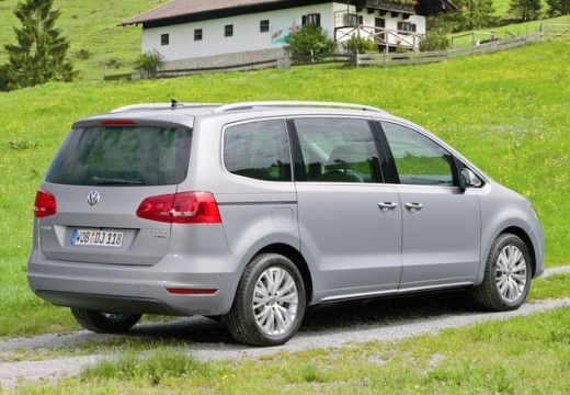 VW Sharan 1.4 TSI Blue Motion (2010-2015) Heck + rechts